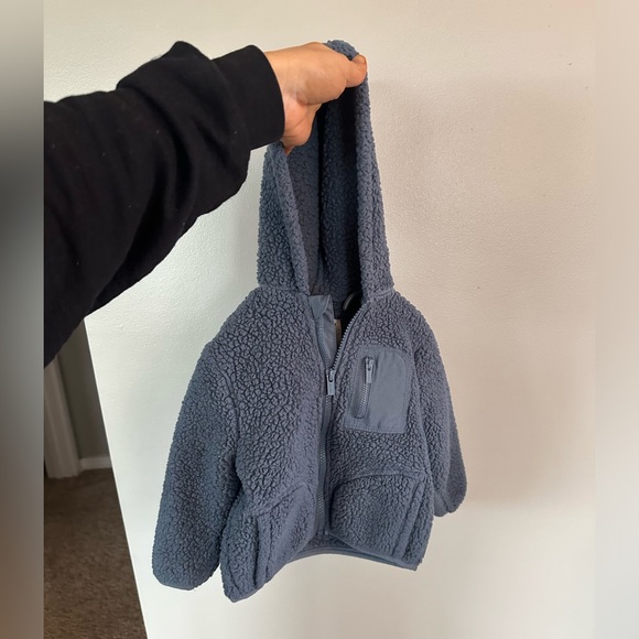 New Toddler Sherpa Jacket - Picture 2 of 8